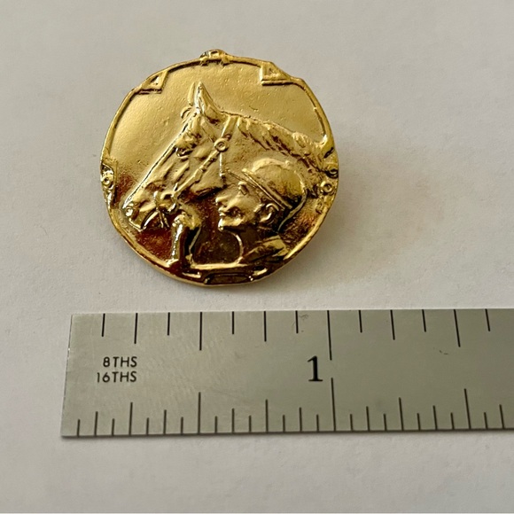2 Horse and Rider Pins - Picture 4 of 5